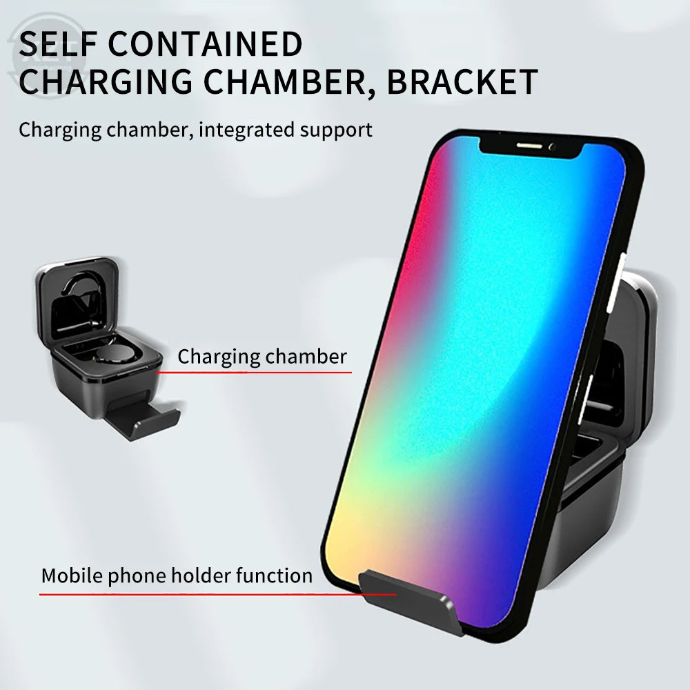 2022 New Bluetooth Phone Remote Control Pager Intelligent Remote Control Ring Self Timer with Charging Compartment Phone Holder