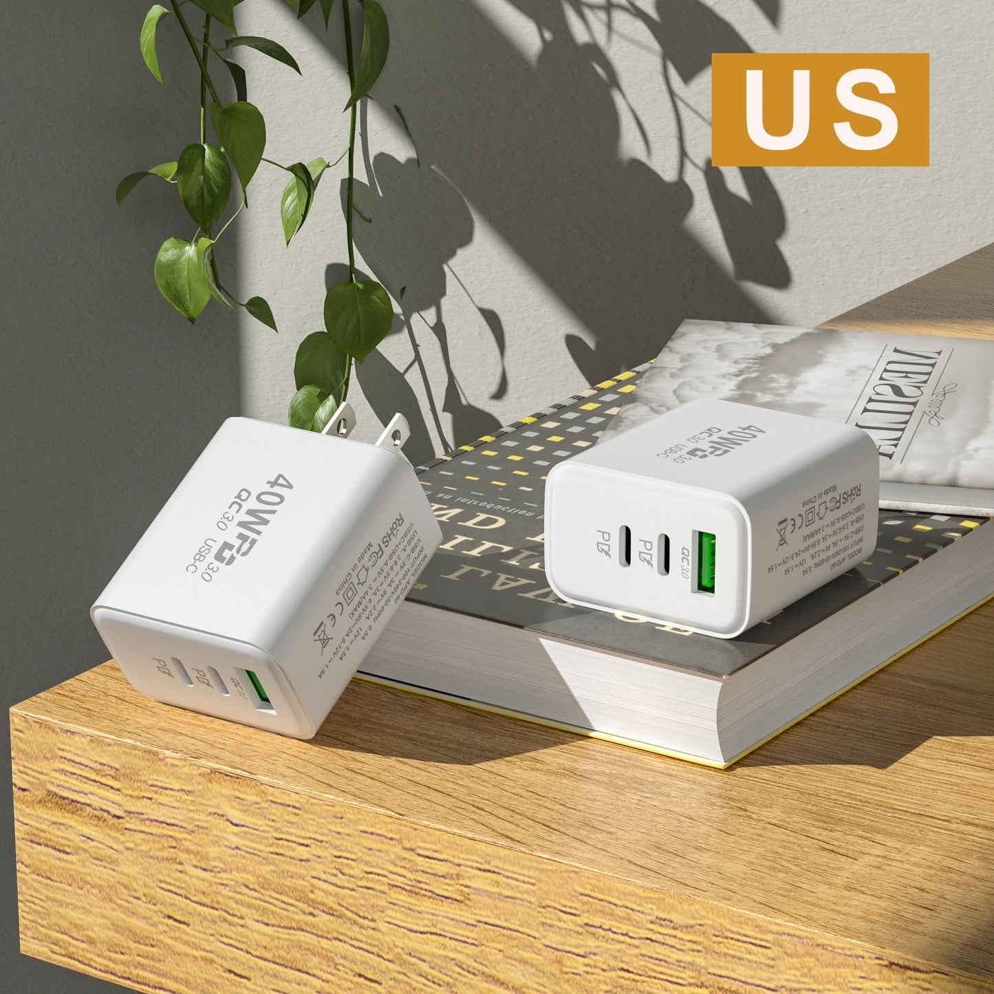 40W Usb C Charger Quick Charger Charge For Xiaomi 13 10 11 Samsung Galaxy A23 13 Fast Charging Phone Charger For IPhone 11 13 14