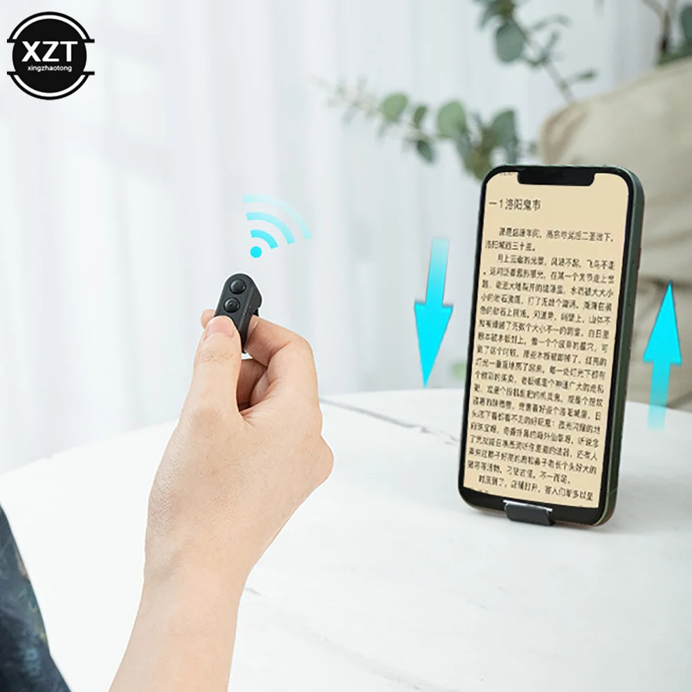 2022 New Bluetooth Phone Remote Control Pager Intelligent Remote Control Ring Self Timer with Charging Compartment Phone Holder