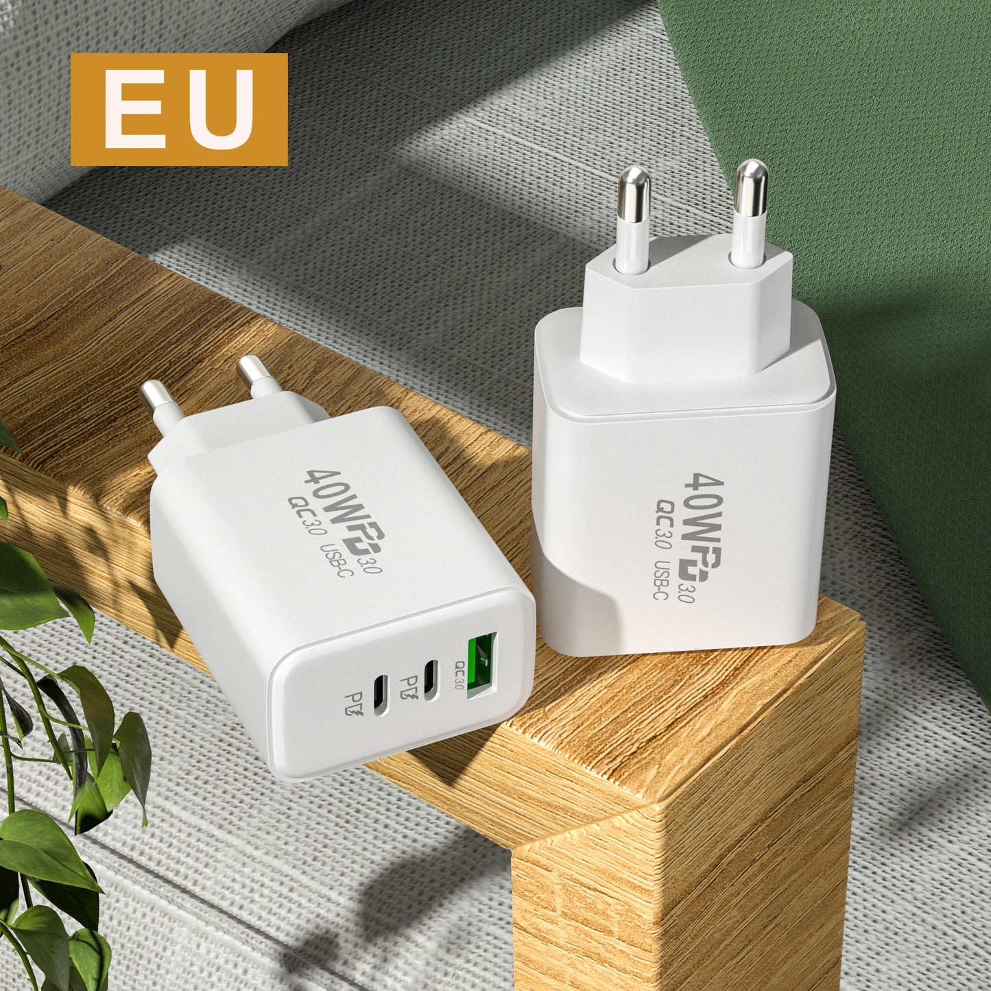 40W Usb C Charger Quick Charger Charge For Xiaomi 13 10 11 Samsung Galaxy A23 13 Fast Charging Phone Charger For IPhone 11 13 14