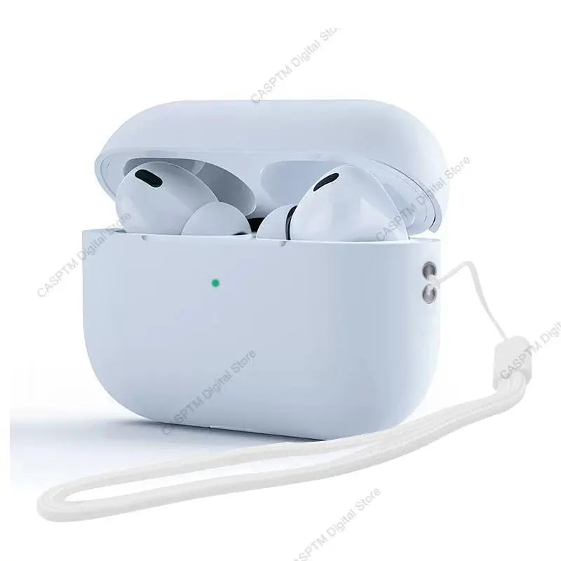 Liquid Silicone Case For AirPods Pro 2 2023 USB C Cover Soft Case For Airpods Pro 2nd Pro2 With Lanyard For Air Pods Pro2 Funda